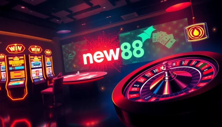 Join the thrilling online action at new888 with vibrant casino games and exciting wins.
